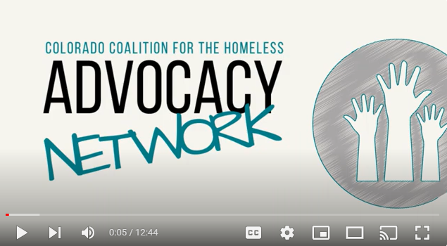 CCH Advocacy Network Training YouTube