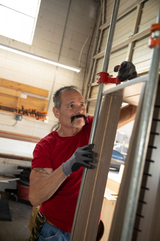 Person at work